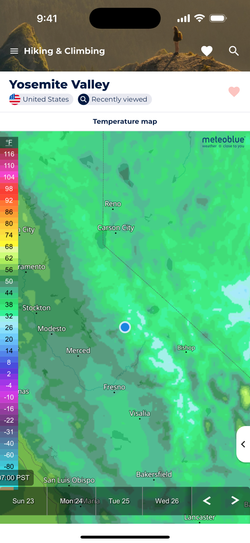 Screenshot showing Sonuby's temperature map.