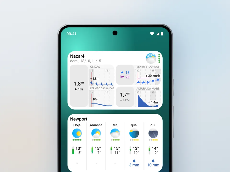Widgets Android, in Português