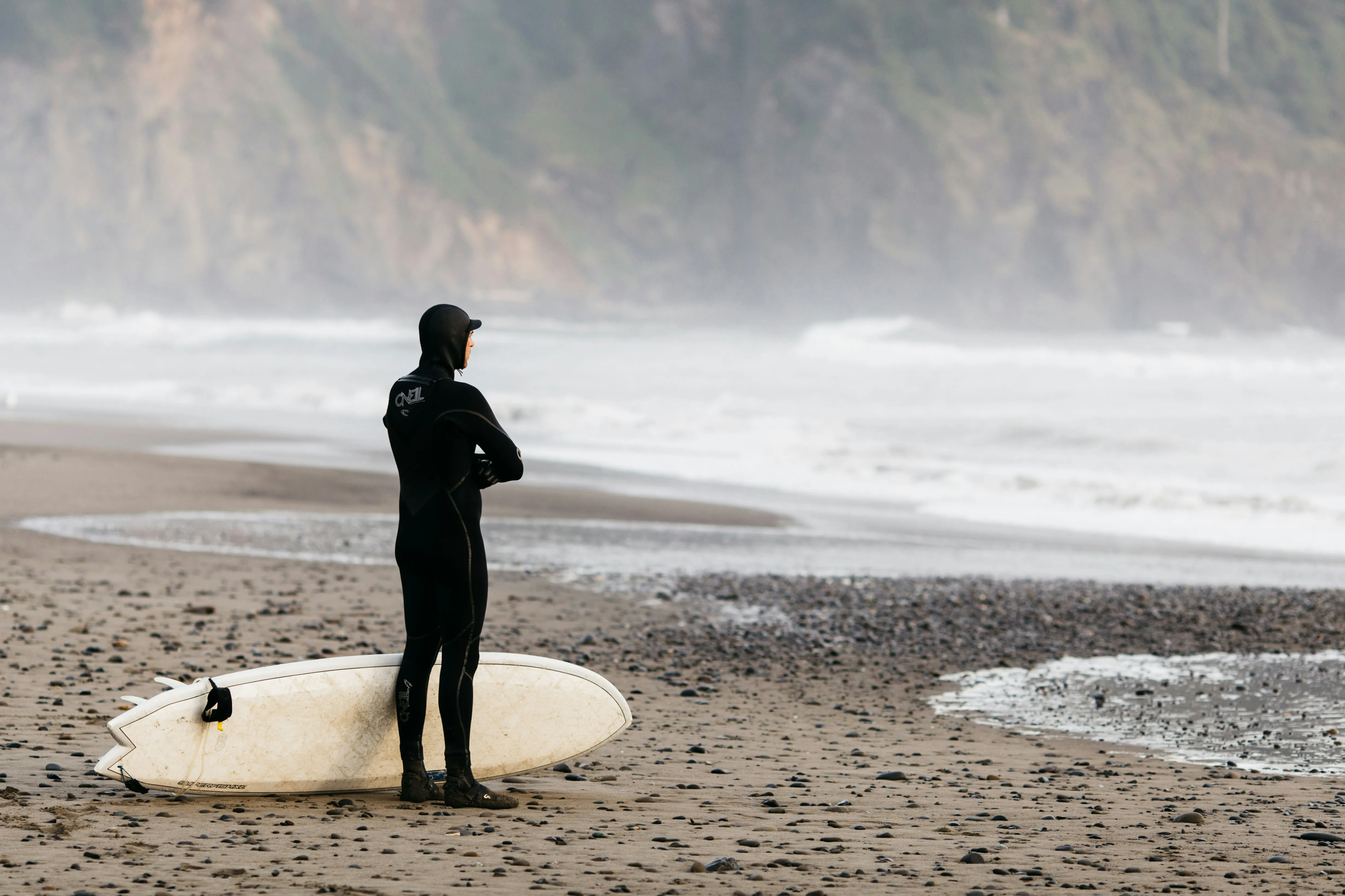 Surfing in cold temperature